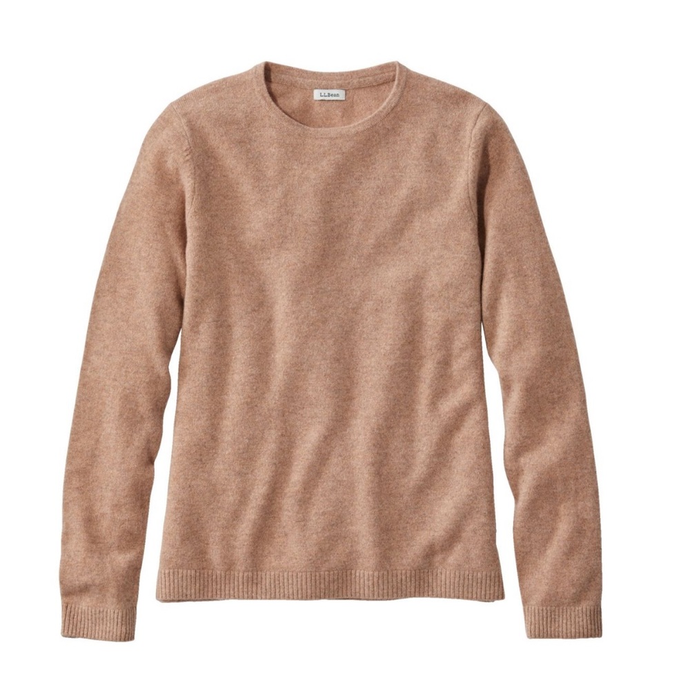 L.L. bean Classic Cashmere Crewneck Sweater